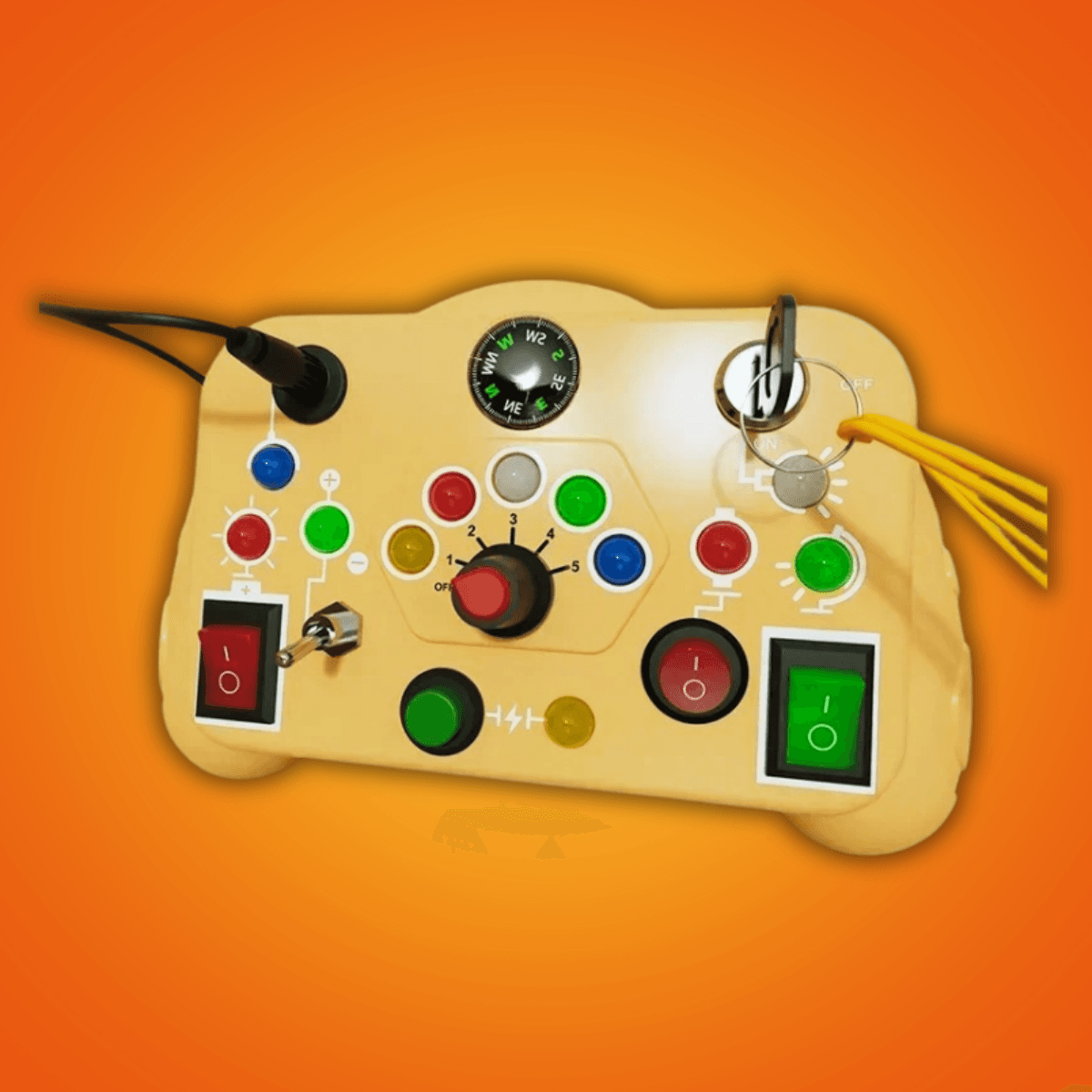 Clik™ Tablica Kompaktowa LED – MINI FRIENDS idealna dla dzieci, które chcą uczyć się i bawić wszędzie - w domu, w podróży, w przedszkolu.