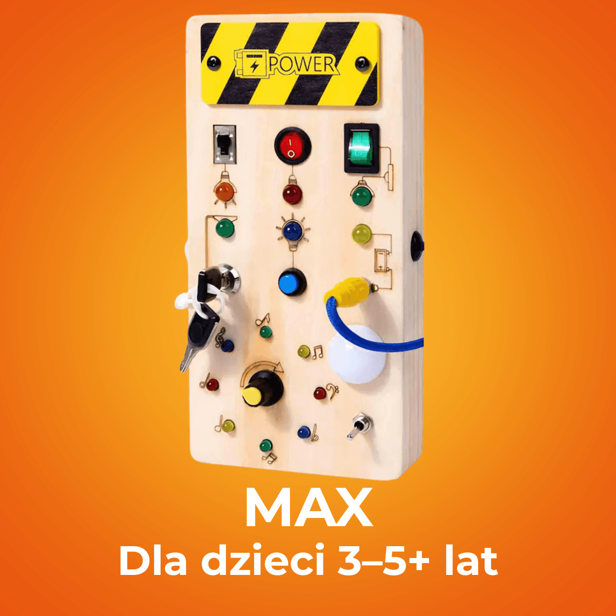 Clik™ Tablica Odkrywców LED – Montessori 1–6 lat ⚡ -30% tylko dziś | Darmowa dostawa od 120zł