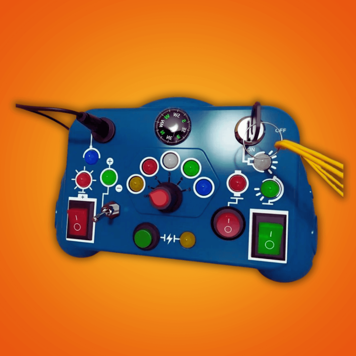 Clik™ Tablica Kompaktowa LED – MINI FRIENDS idealna dla dzieci, które chcą uczyć się i bawić wszędzie - w domu, w podróży, w przedszkolu.