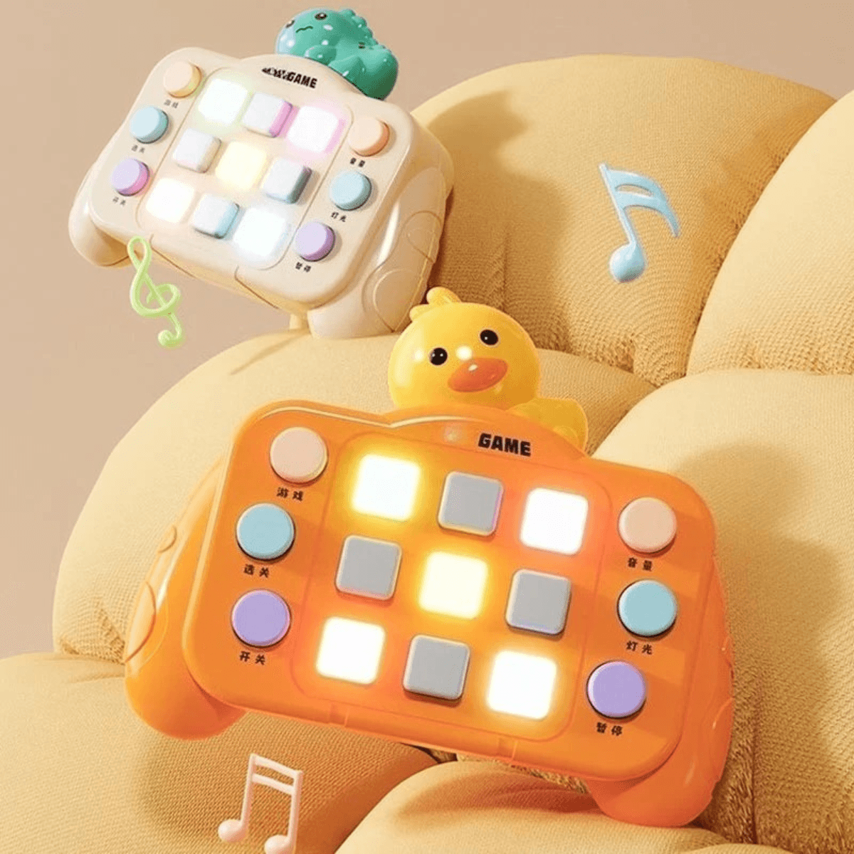 Clik™ Tablica Kompaktowa LED – MINI FRIENDS idealna dla dzieci, które chcą uczyć się i bawić wszędzie - w domu, w podróży, w przedszkolu.