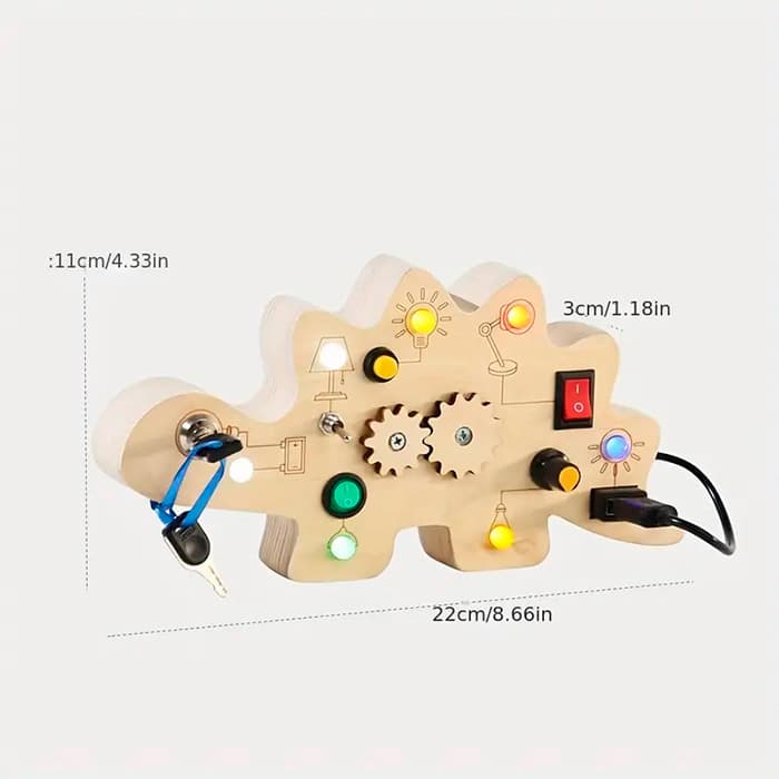 Clik ™ Dinozaur Do Zadań i Przygód - 🦕 Pomaga dziecku ćwiczyć zręczność i logiczne myślenie w zabawnej formie pełnej ruchu.
