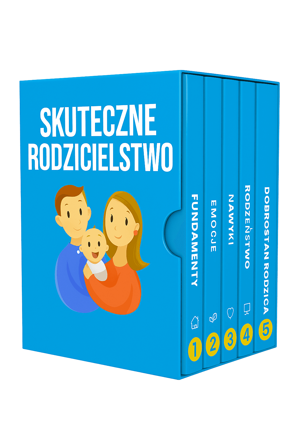 Clik™ Zaawansowany zestaw 2 kursów online rozwijających umiejętności rodzicielskie i wiedzę o emocjach dziecka — łączna wartość 318zł.